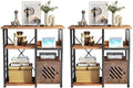3-Tier Kitchen Baker's Rack with Cabinet Y373