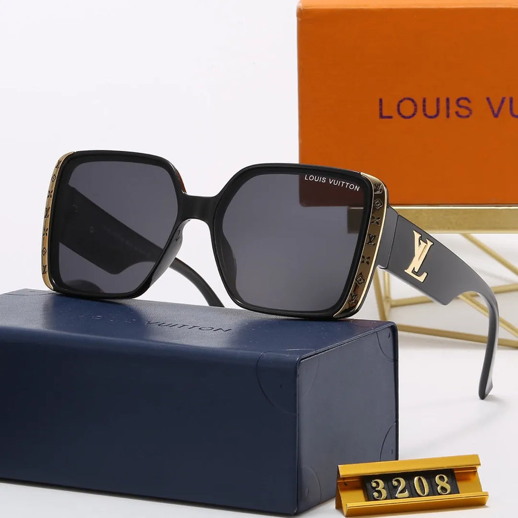 Luxury Letter Print Frame Women's Fashion Sunglasses V24262