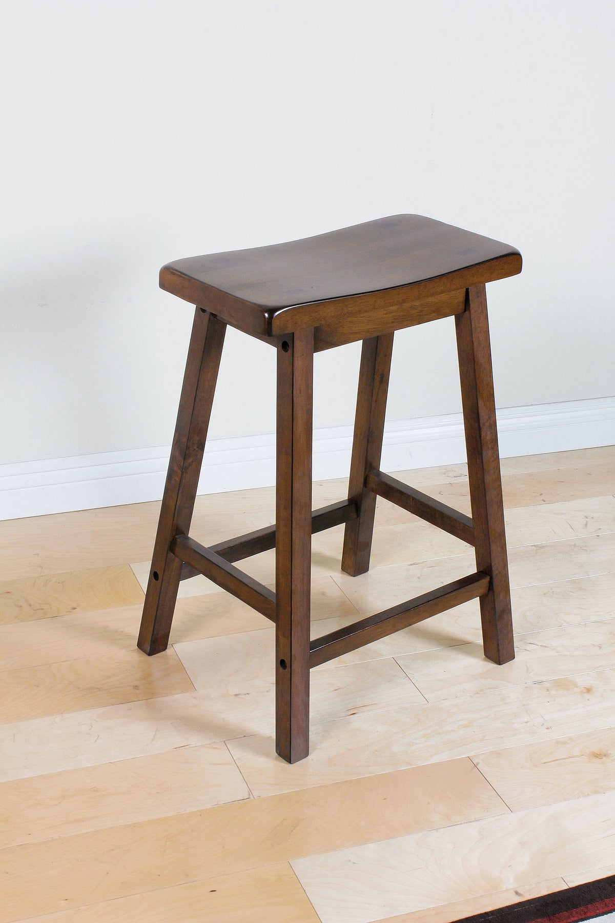 Walnut Counter Height Stool (Set of 2) F198238