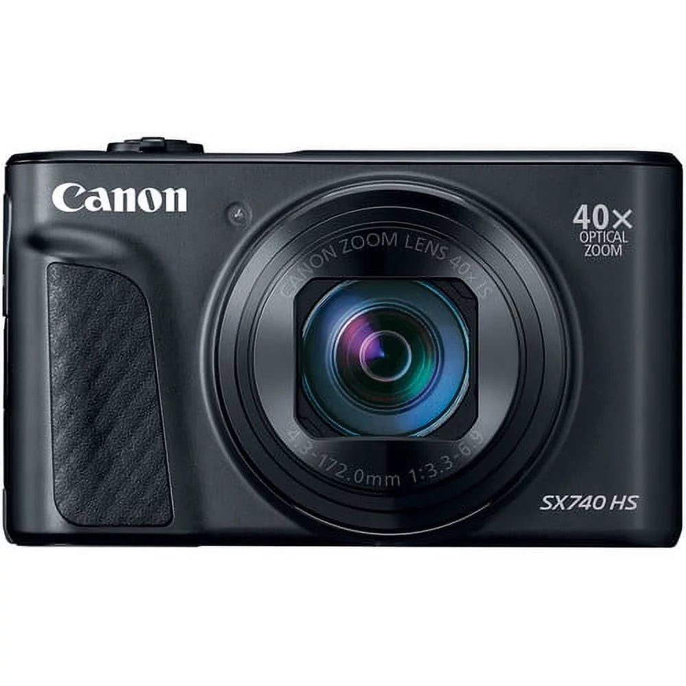 Black Digital Camera with 64 GB Memory Card Z41437