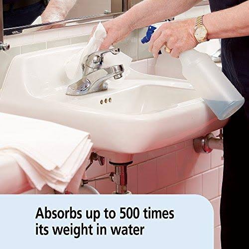 Disposable Towels, White/Natural D263989