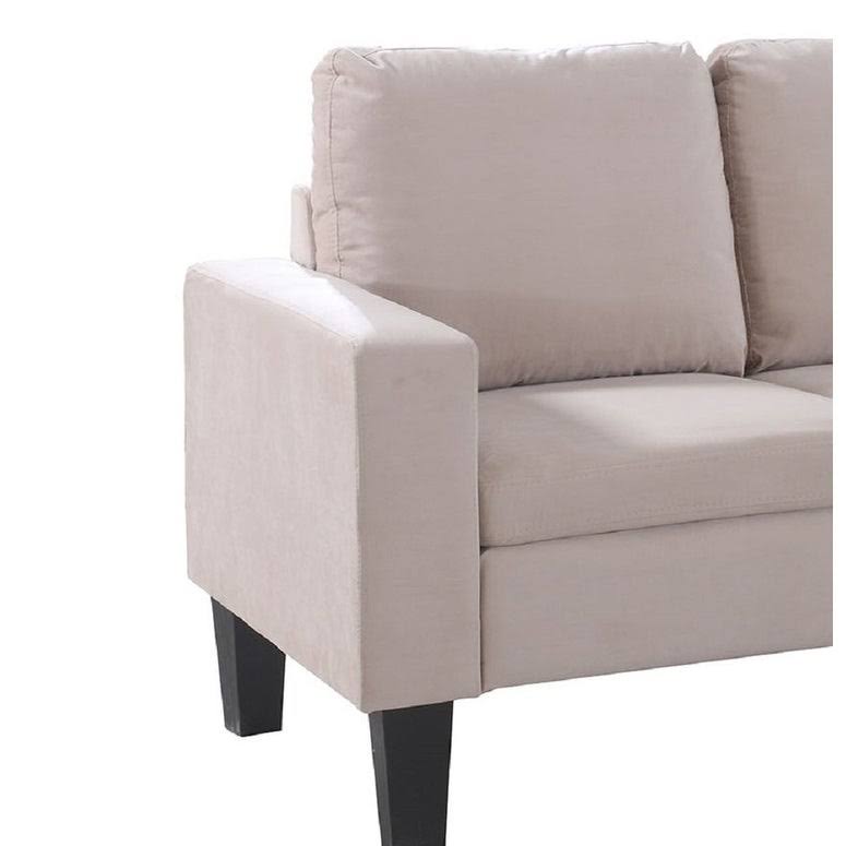 Beige Microfiber Sofa C614746