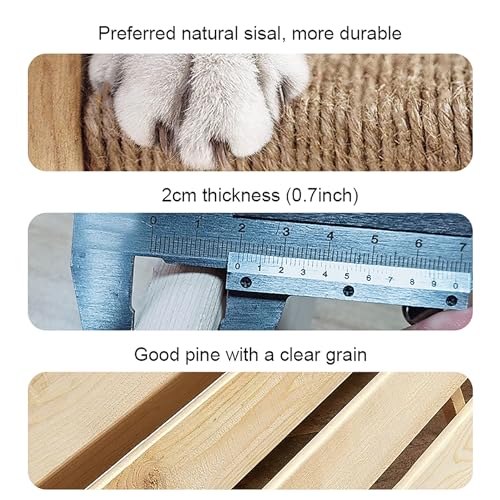 2 Step Cat Stairway with Jute Scratching Shelf Z272082