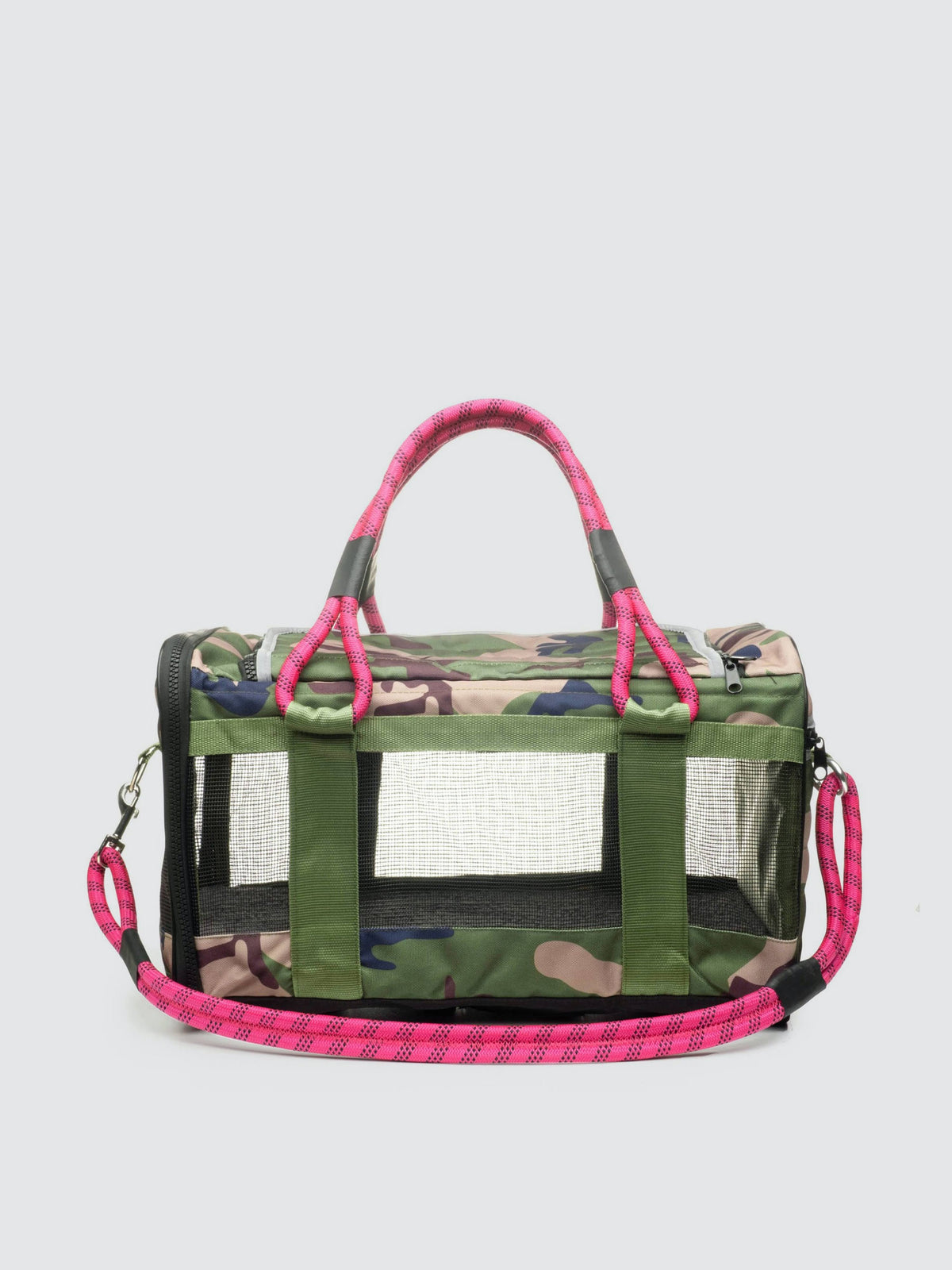 Camo Magenta Pet Car Seat I448
