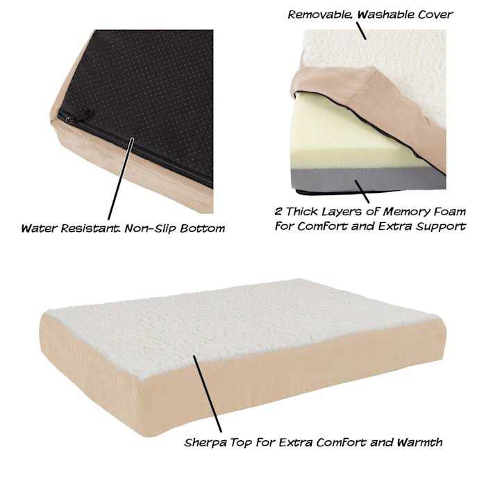 Memory Foam Orthopedic Dog Bed B191049