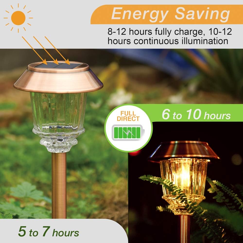 4 Pack Solar Pathway Lights T157116