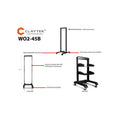 45U 2 Post Open Frame Rack R683468