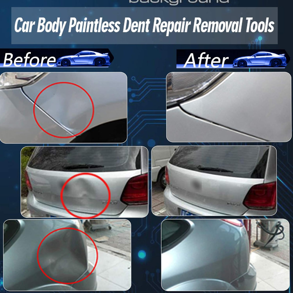 98pcs Paintless Dent Repair Kit G82406