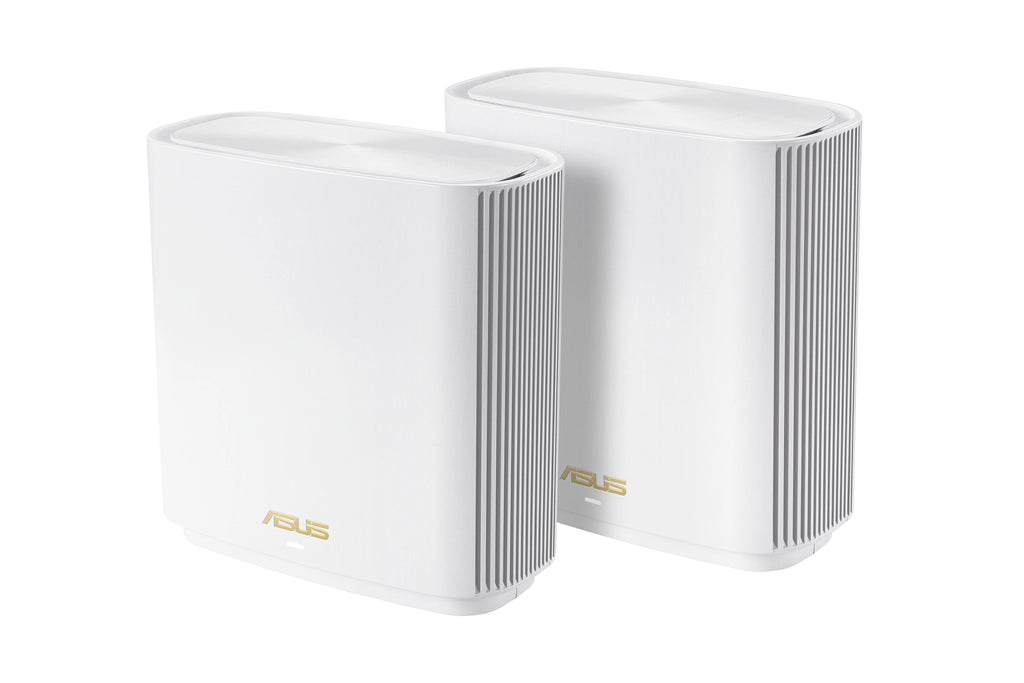White Tri-band Mesh WiFi 6 System 2 Pack E2447