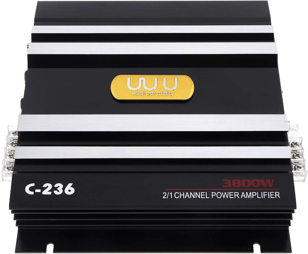 3800W 2 Channel Car Audio Amplifier, Pack of 2 A277819