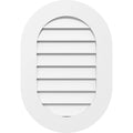 26x22W x 38x22H Vertical Round Ended Surface Mount PVC Gable Vent H257310