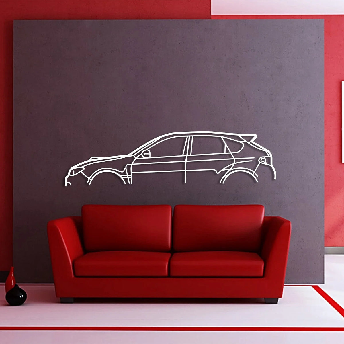 Classic Metal Silhouette Wall Art J6022