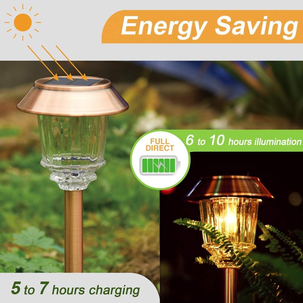 4 Pack Solar Pathway Lights T157116