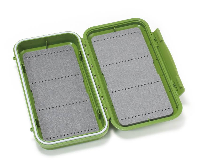 Large Olive Fly Case with Slit Foam F9114