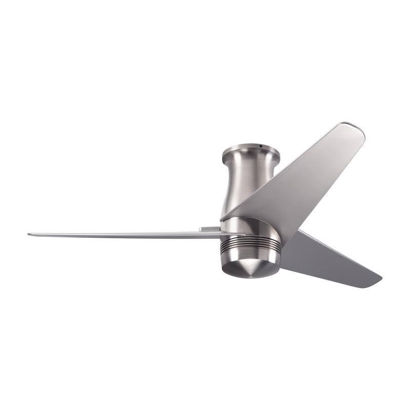 White/Brown Flush Mount DC Ceiling Fan P122950