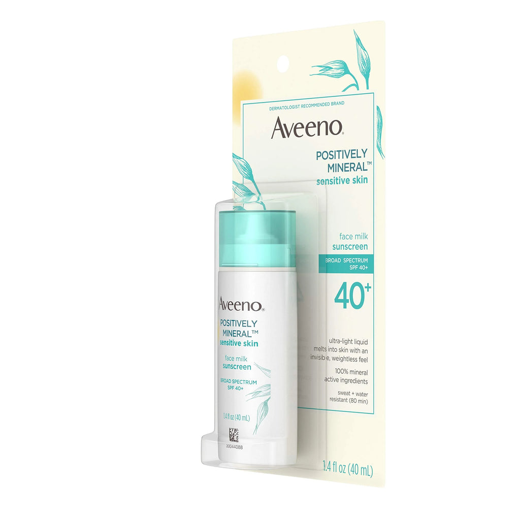 SPF 40+ Zinc Oxide & Titanium Dioxide Oil-Free Facial Sunscreen, 1.4 Fl. Oz W98198