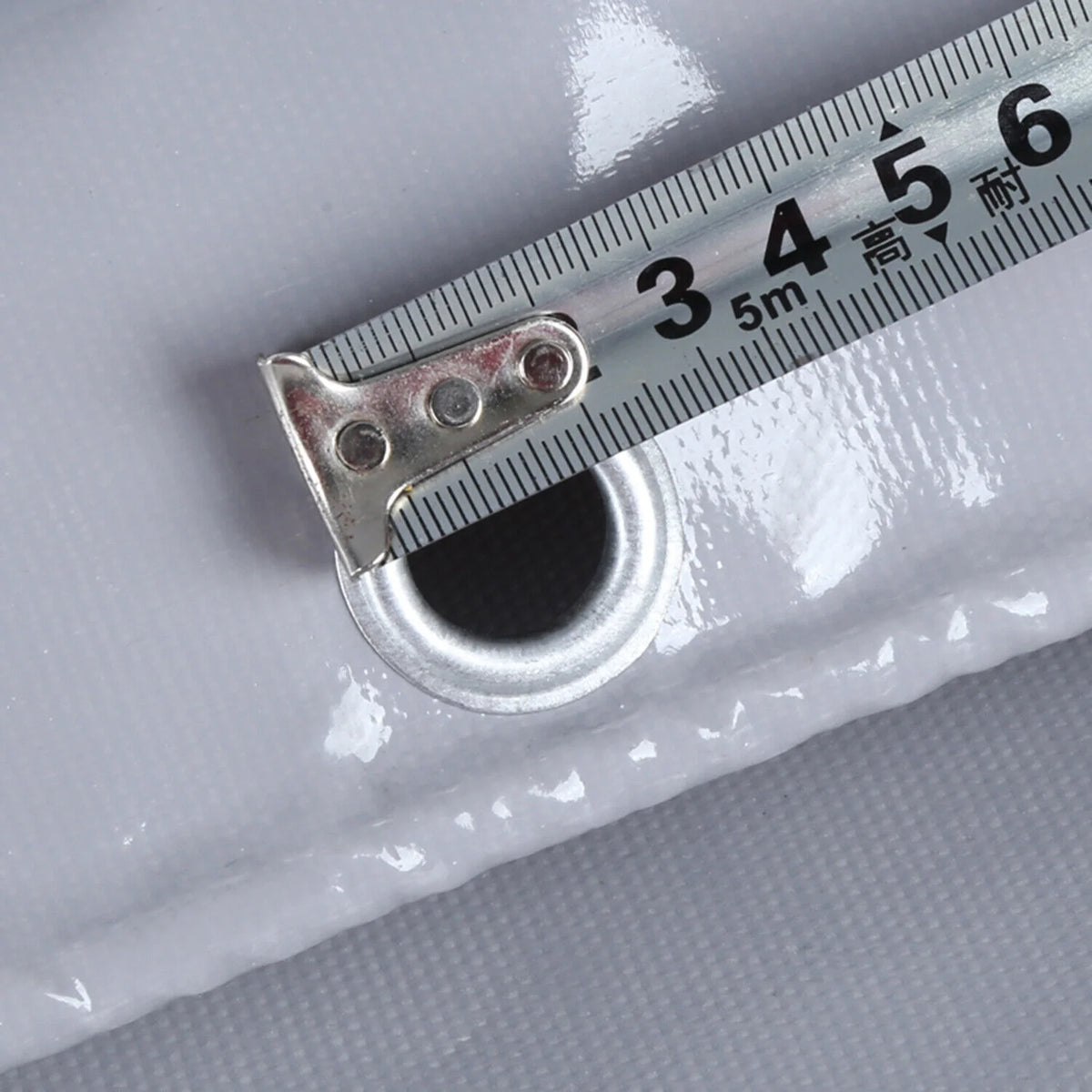 3*5 Meter Grey Waterproof PVC Tarpaulin Canopy Cover Z579