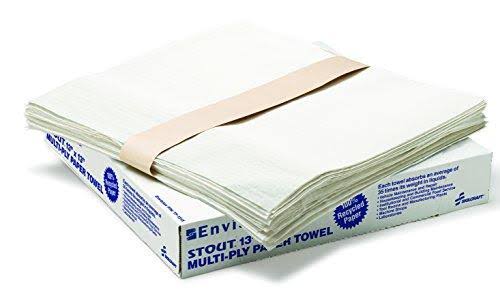 Disposable Towels, White/Natural D263989