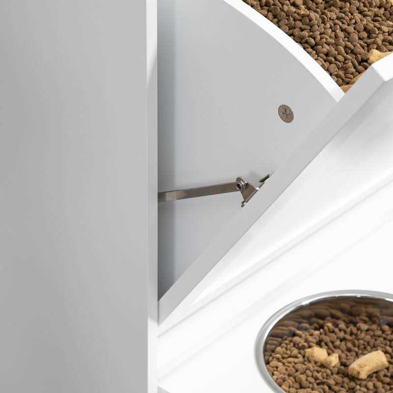 Raised Dog Bowl Pet Feeder Station C555
