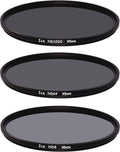 95mm Slim ND Filter Set ND1000 ND64 ND8 Neutral Density Optical Glass H979191