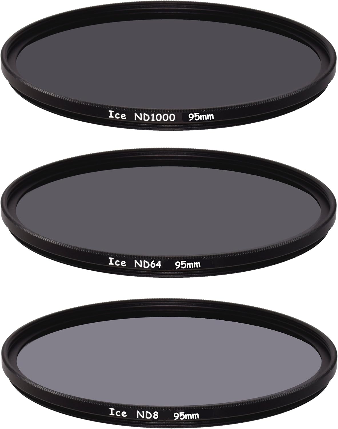 95mm Slim ND Filter Set ND1000 ND64 ND8 Neutral Density Optical Glass H979191