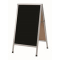 Aluminum A-Frame Sidewalk Marker Board 24"W x 42"H C9785