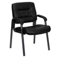 Leather Blend Reception Chair L8296