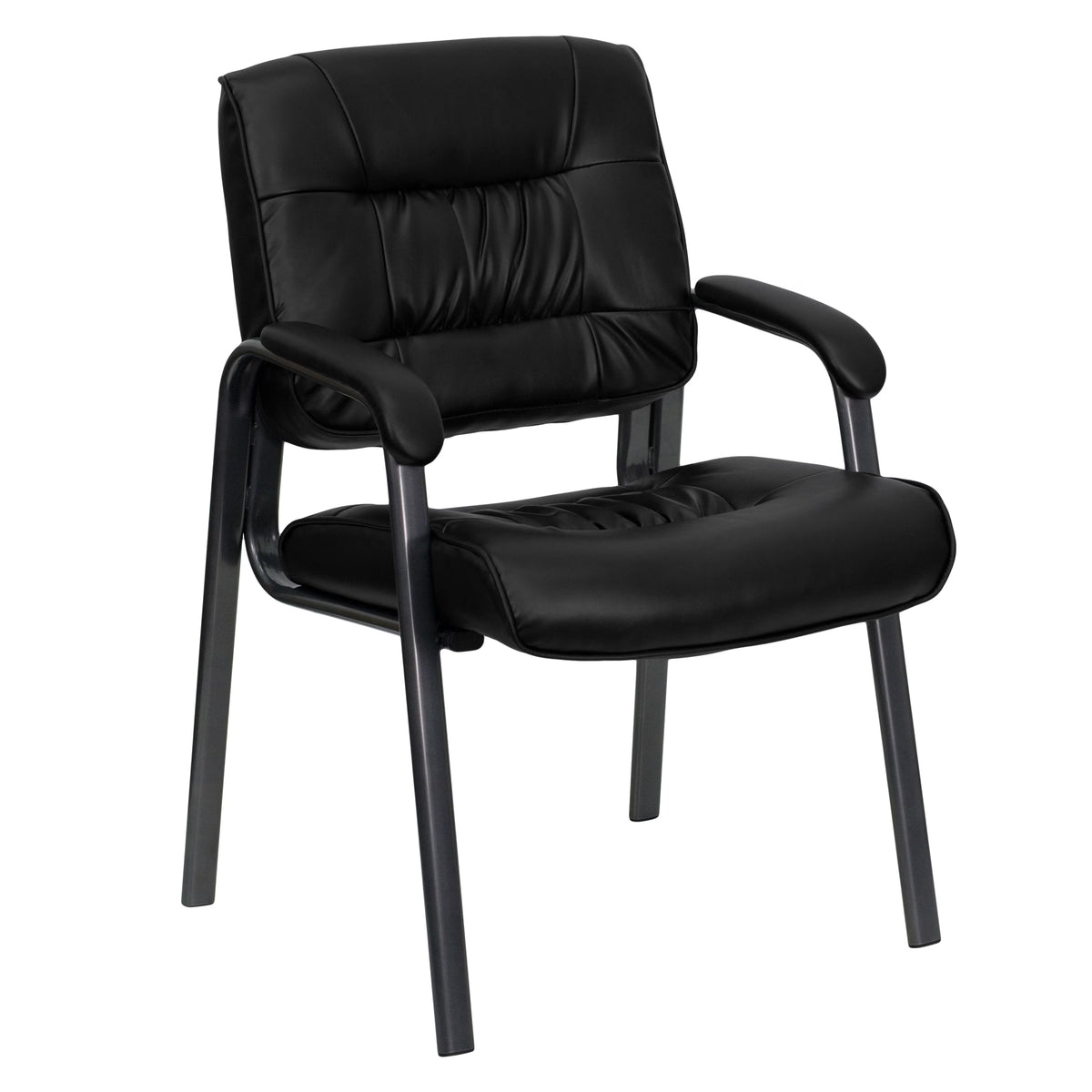 Leather Blend Reception Chair L8296