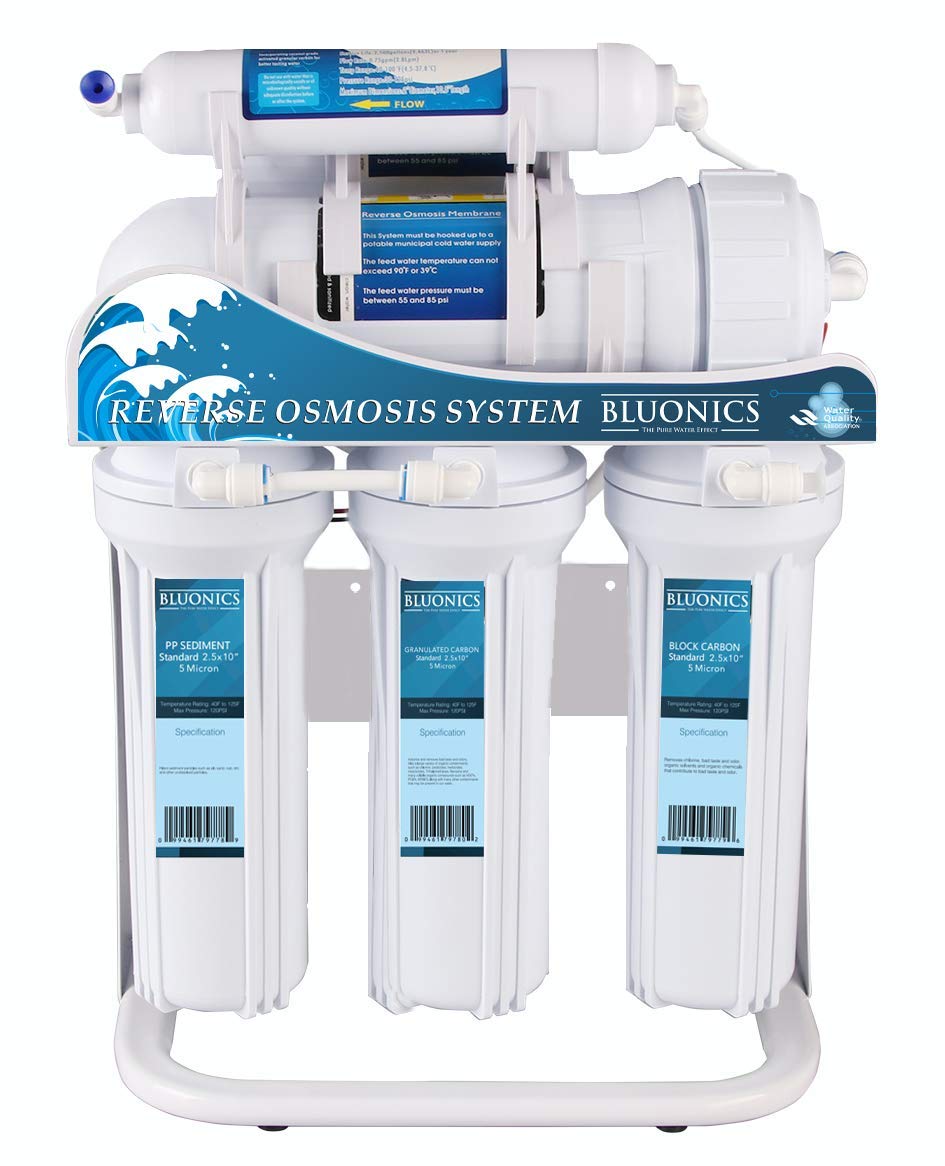 400GPD Tankless 5 Stage Reverse Osmosis Water Filter System D754