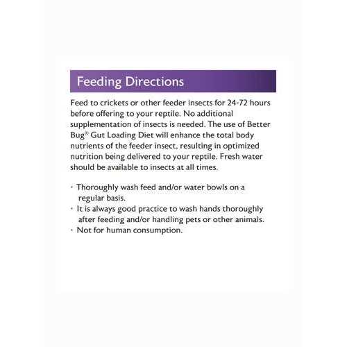 Bug Gut Loading Diet E1213
