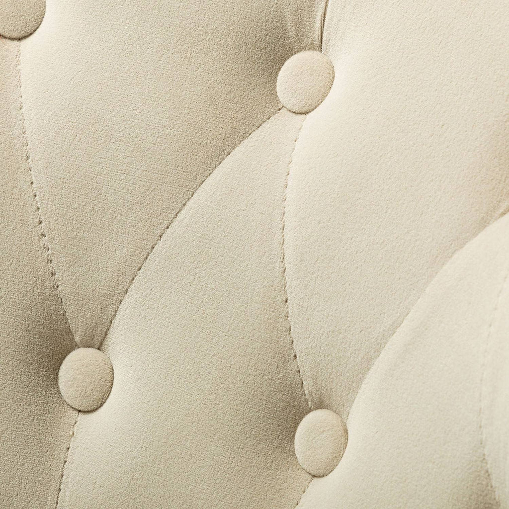 Tan Tufted Back Task Chair X1349
