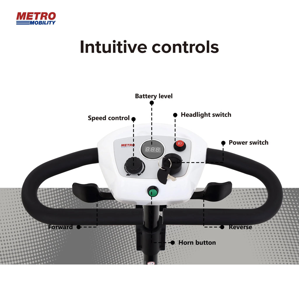 300W Motor Compact Mobility Scooter with Headlights S563521