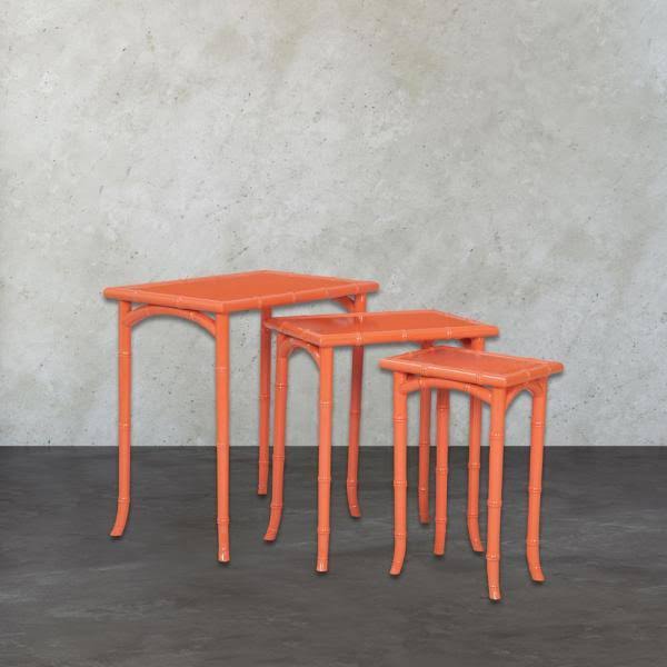 Bamboo Nesting Tables Set of 3 C58588