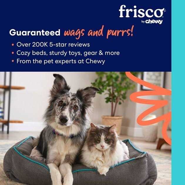 Velvet Round Bolster Dog Bed with Removable Cover S753639
