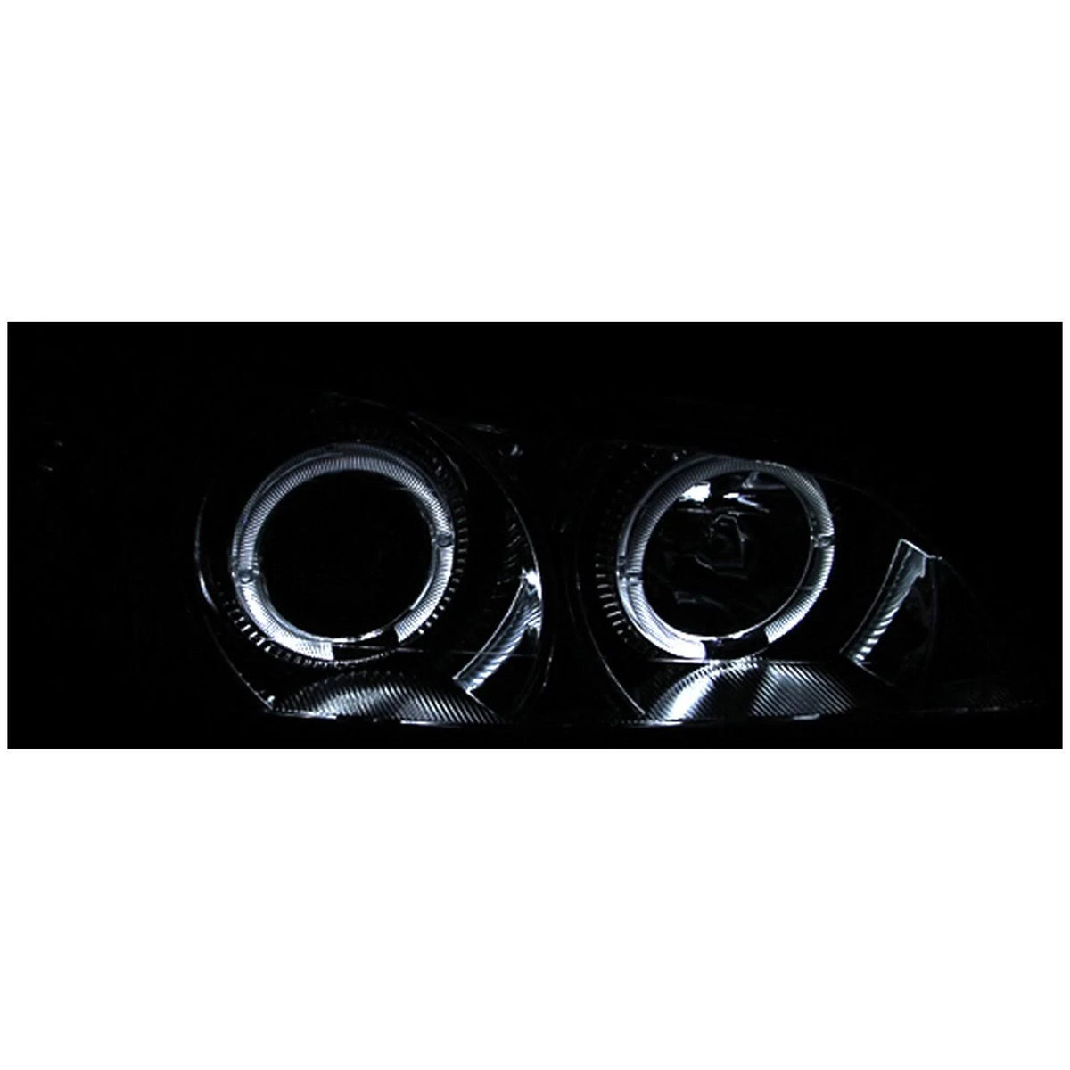 Chrome Projector Headlights Z3419
