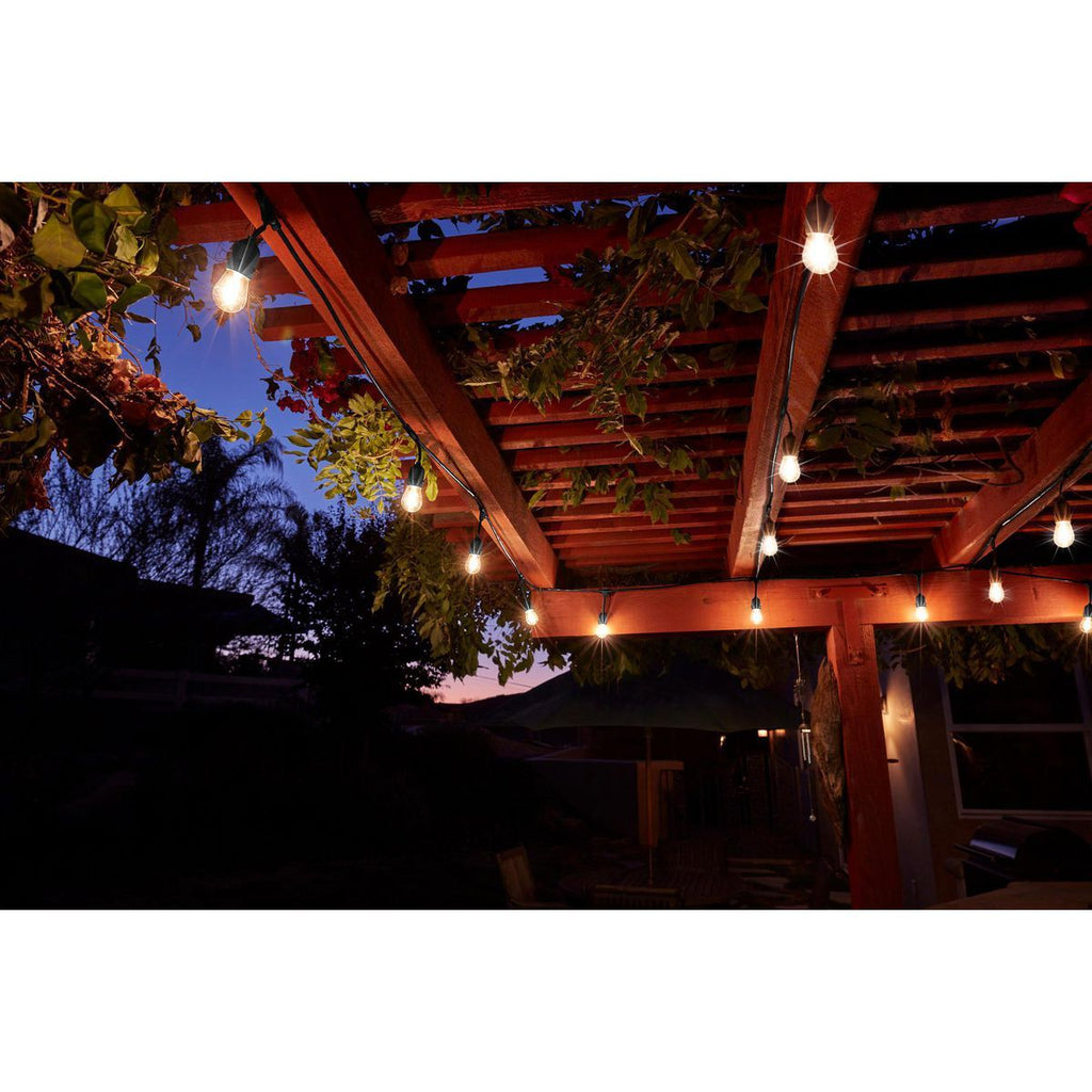 Black LED Outdoor String Lights O287368