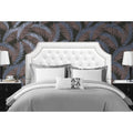 PU Leather Upholstered Button Tufted Headboard L72602