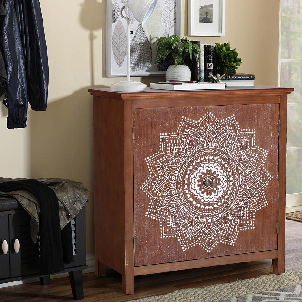 White 2 Door Storage Cabinet H676