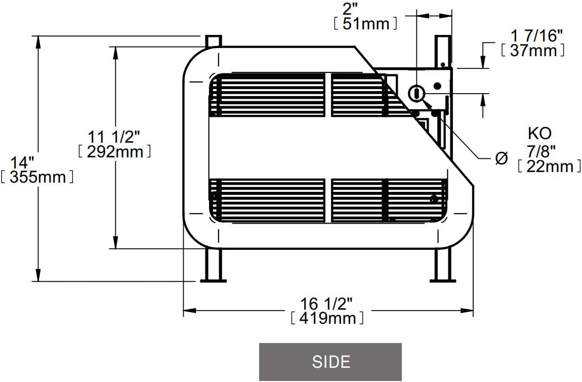 Ceiling Heater 1500W 120V F89770