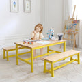 Kids Table and Bench Set of 3 V599