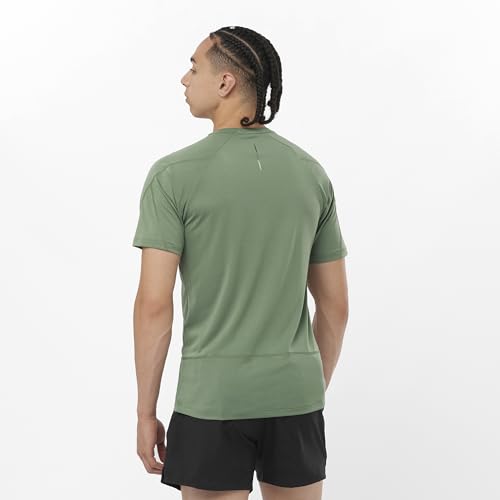 Men's Cross Run Ss Tee M-Citronelle-Sulphur S V6407