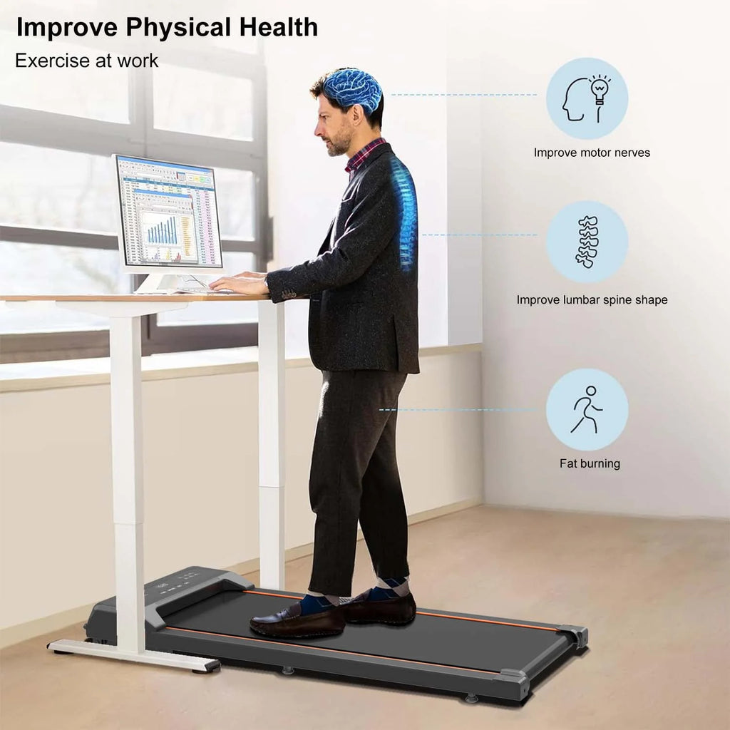 Portable Treadmill with LED Display and Remote Control N42328