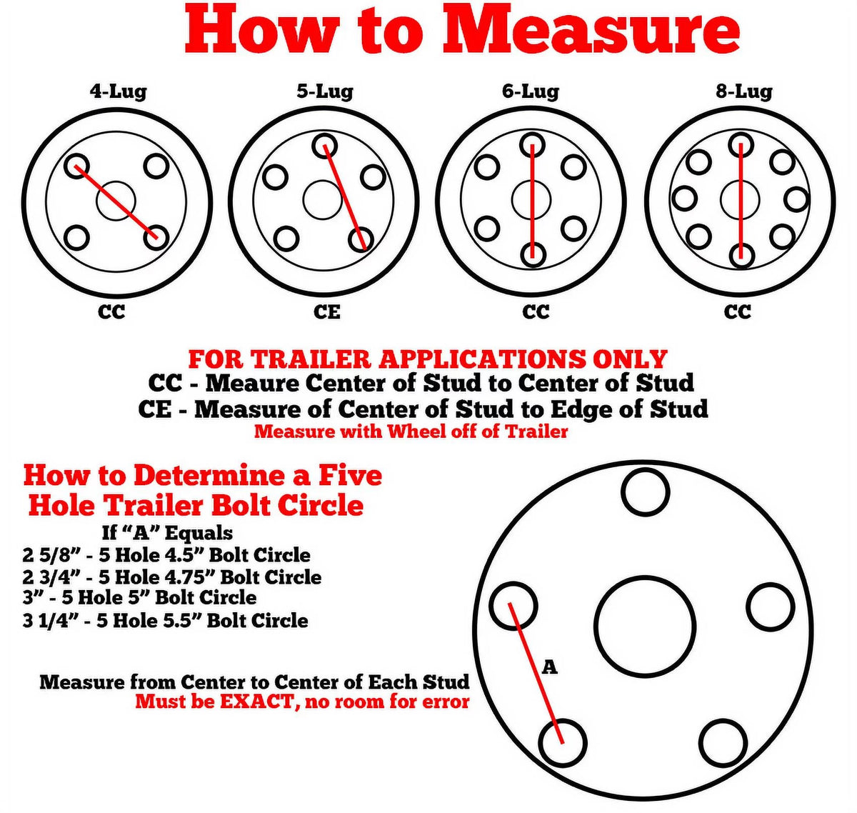 2-Pack Trailer Tire On Rim ST205/75R15 Radial 5 Hole Silver A185