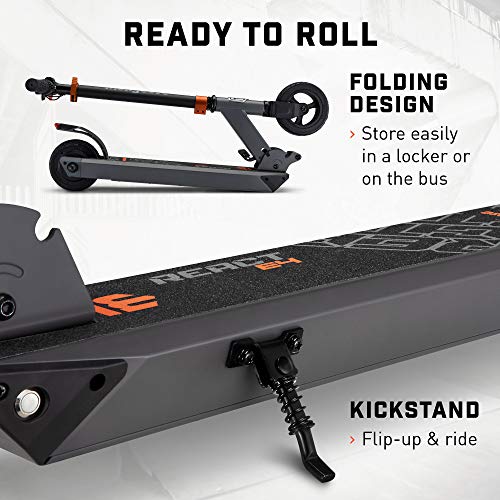 Electric Kids Scooter with Aluminum Handlebars and Frame, Rear Foot Brake Q8716