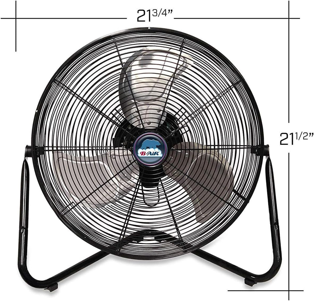20 inch High Velocity Floor Fan S1135