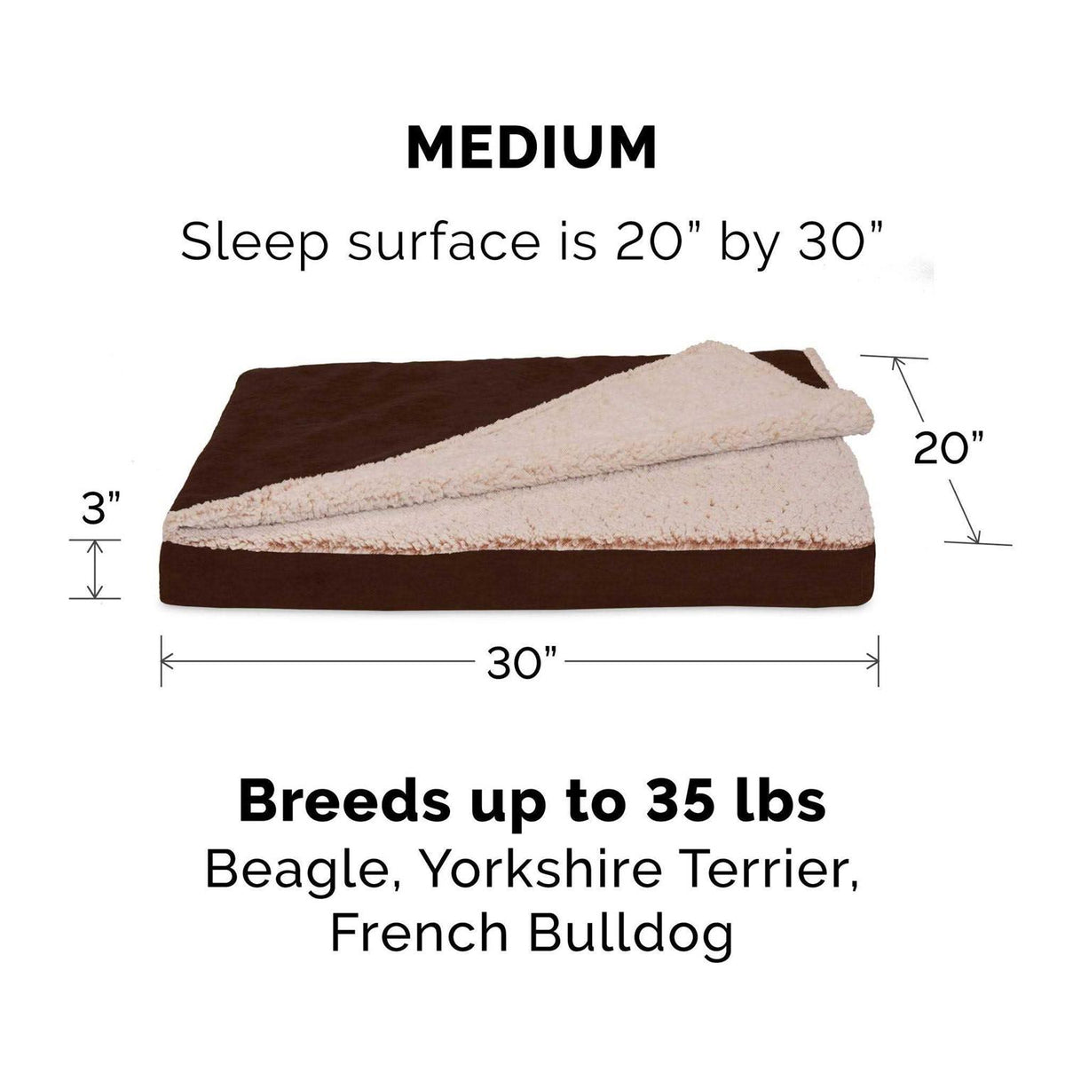 Blanket Top Dog Bed D3975