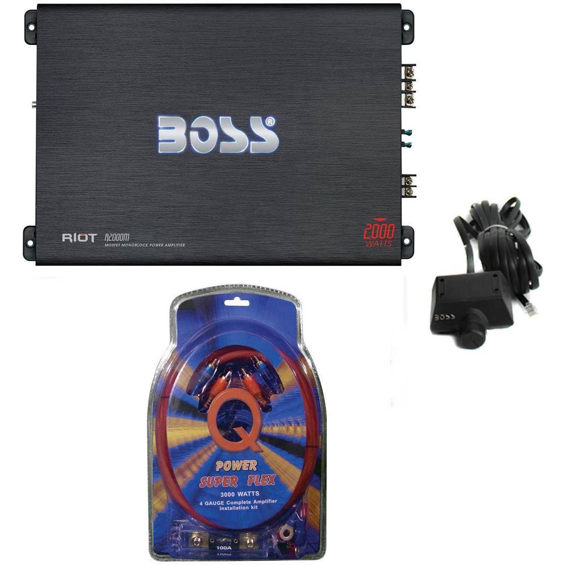 2000W Mono Car Audio Amplifier with Amp Kit D457756