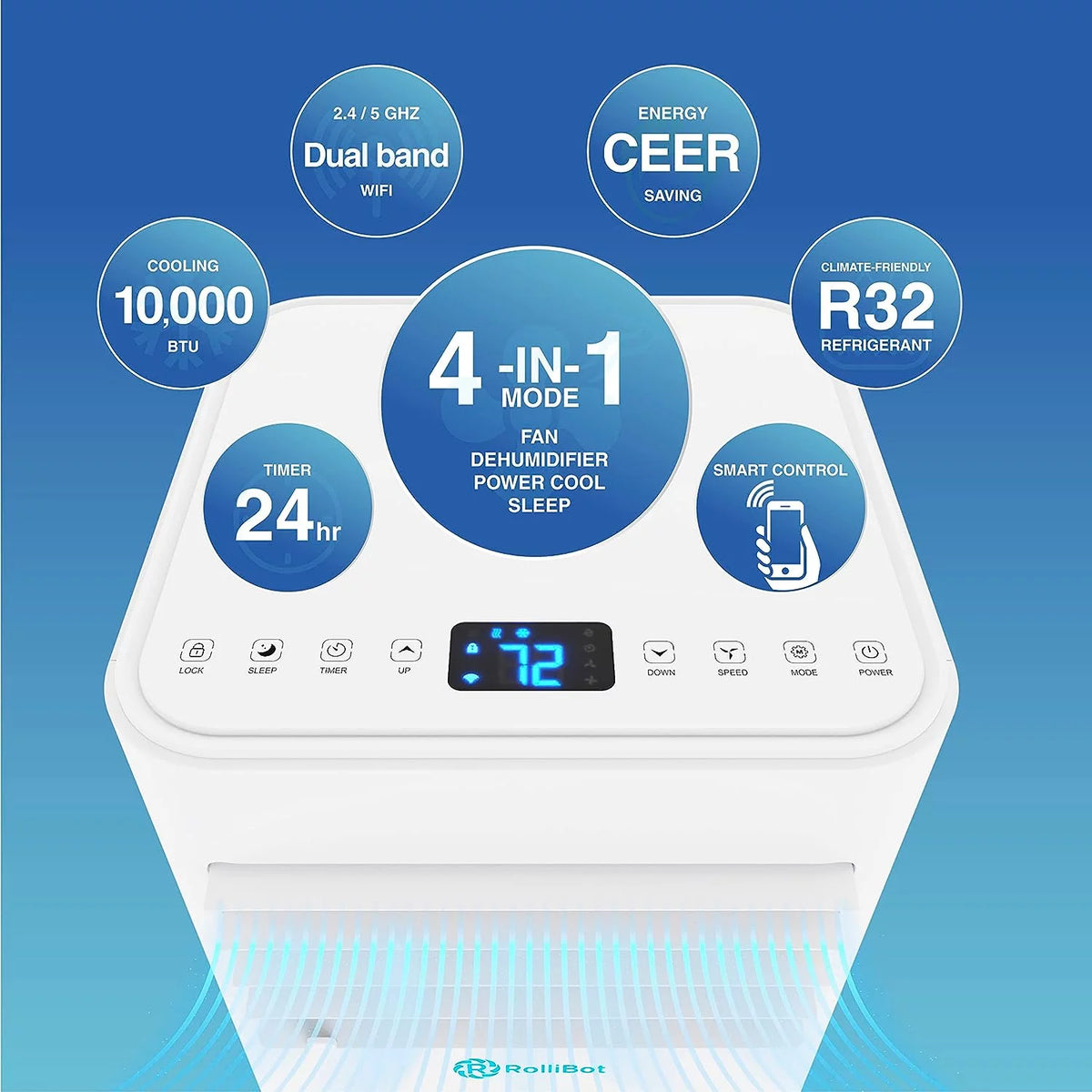Portable Air Conditioner 10000 BTU L13302