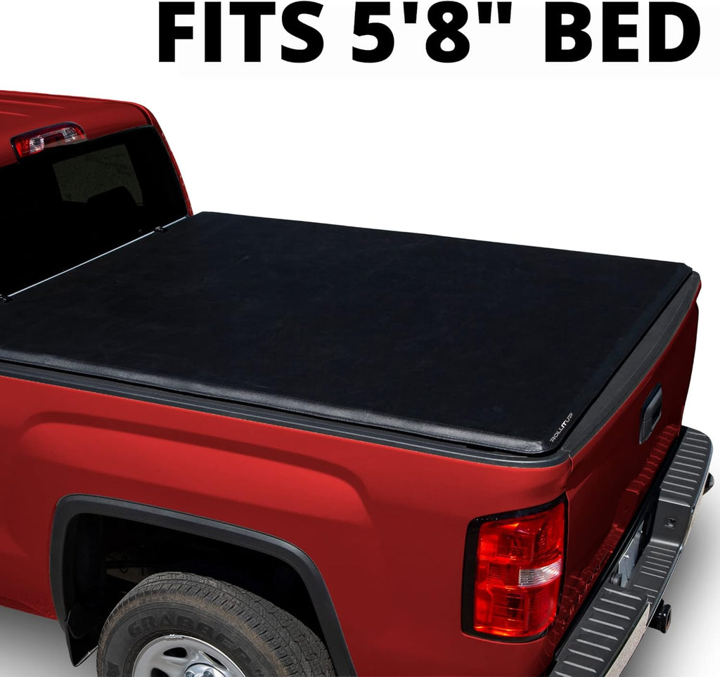 Soft Roll Up Truck Bed Tonneau Cover Y858581