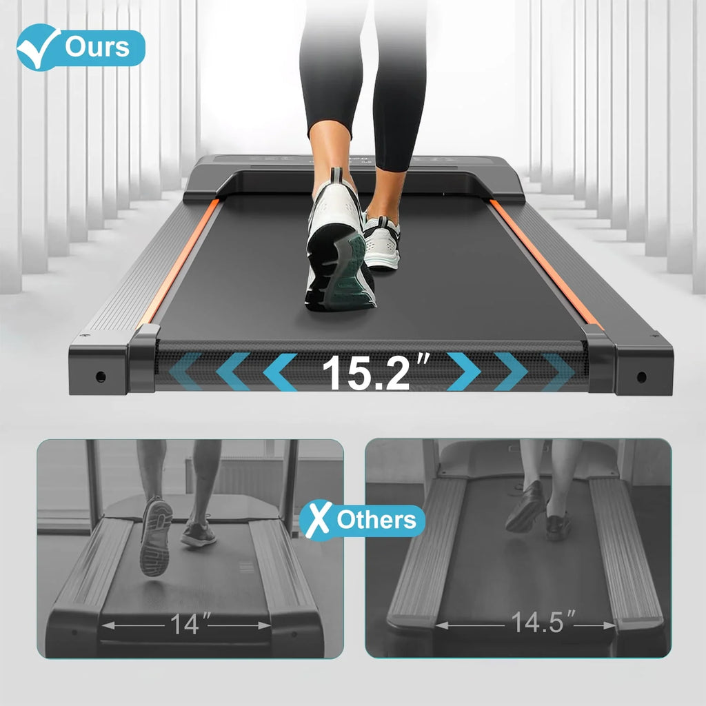 Portable Treadmill with LED Display and Remote Control N42328